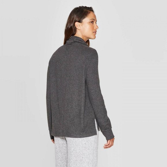 NWT Stars Above Cashmink Lounge Top Shirt XXL Gray - Picture 2 of 3